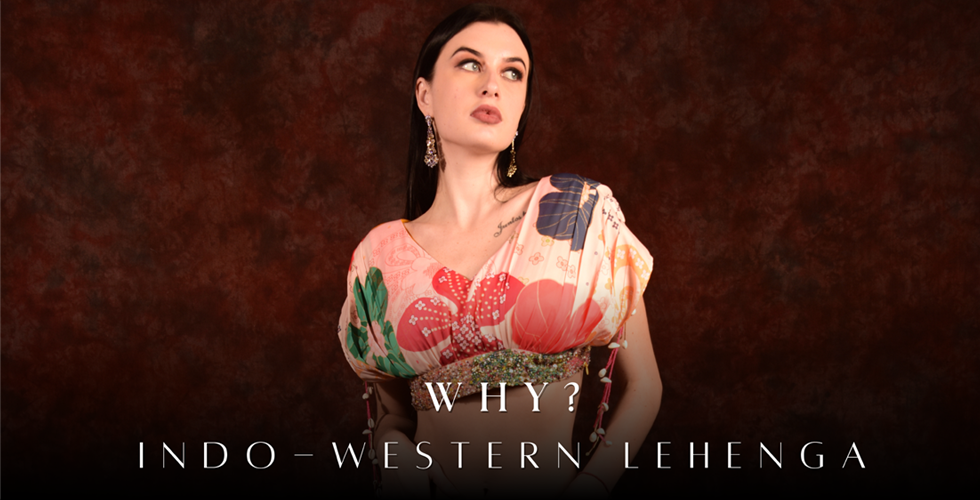 Why is Indo-Western Lehenga Better Than Plain Conventional Lehenga Choli?