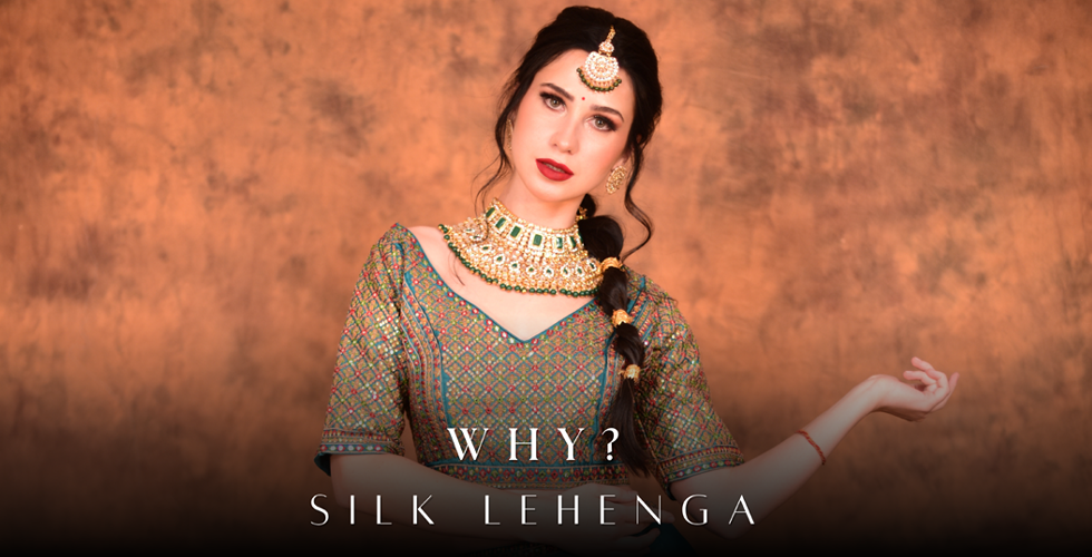 Why is Silk Lehenga for Women an Ode to Indian Bridal Fashion?