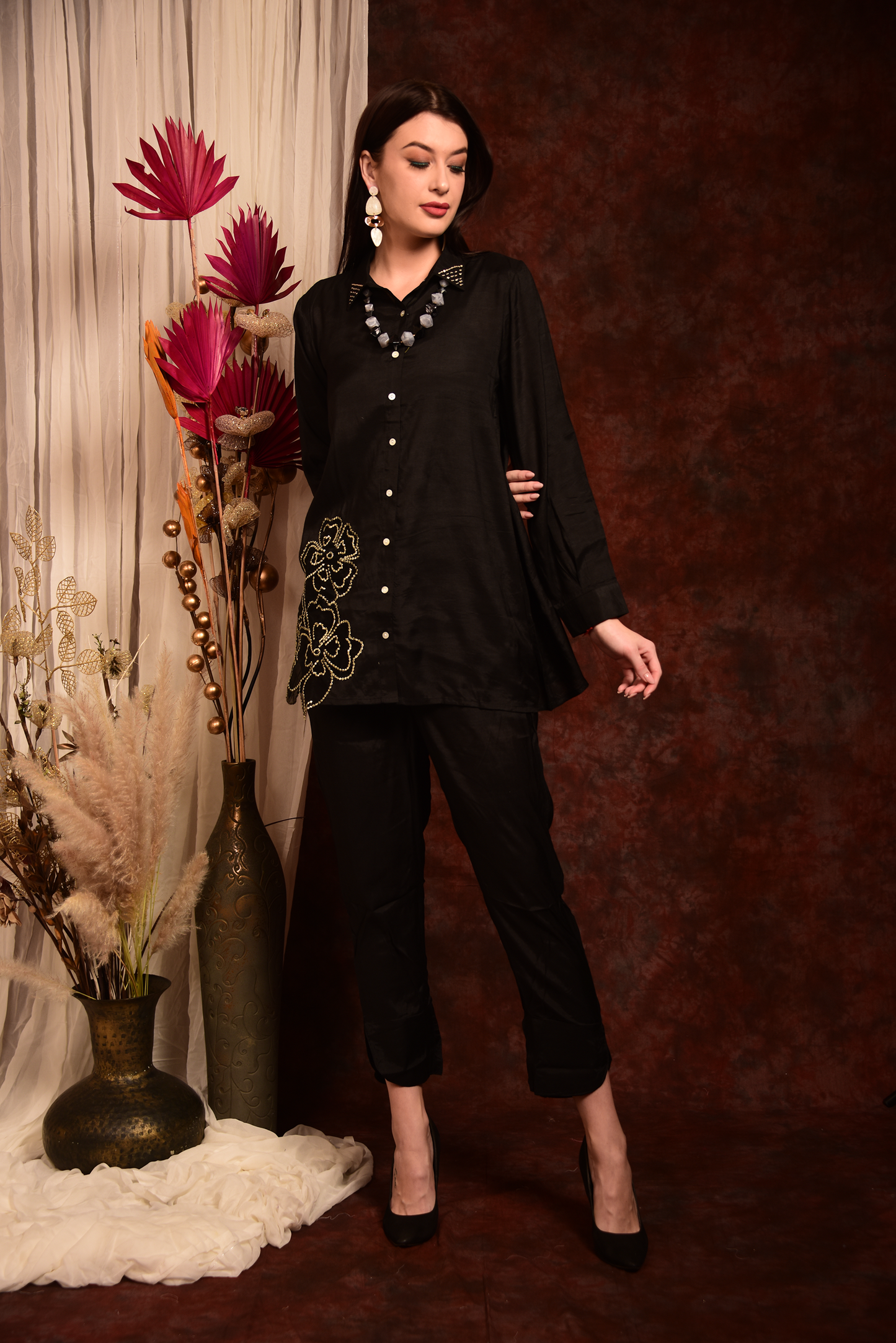 Black Co-ord Set