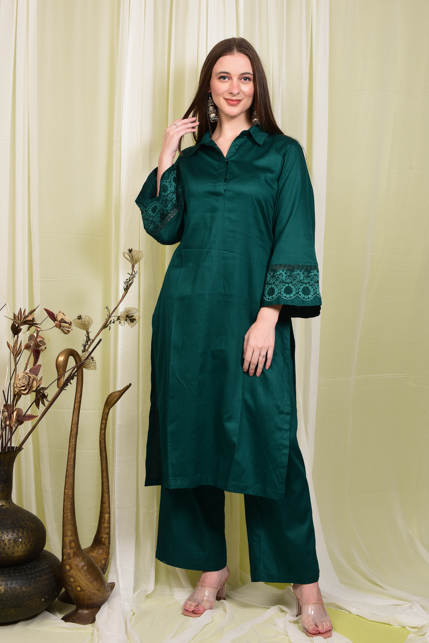 COTTON GREEN CO-ORD SET