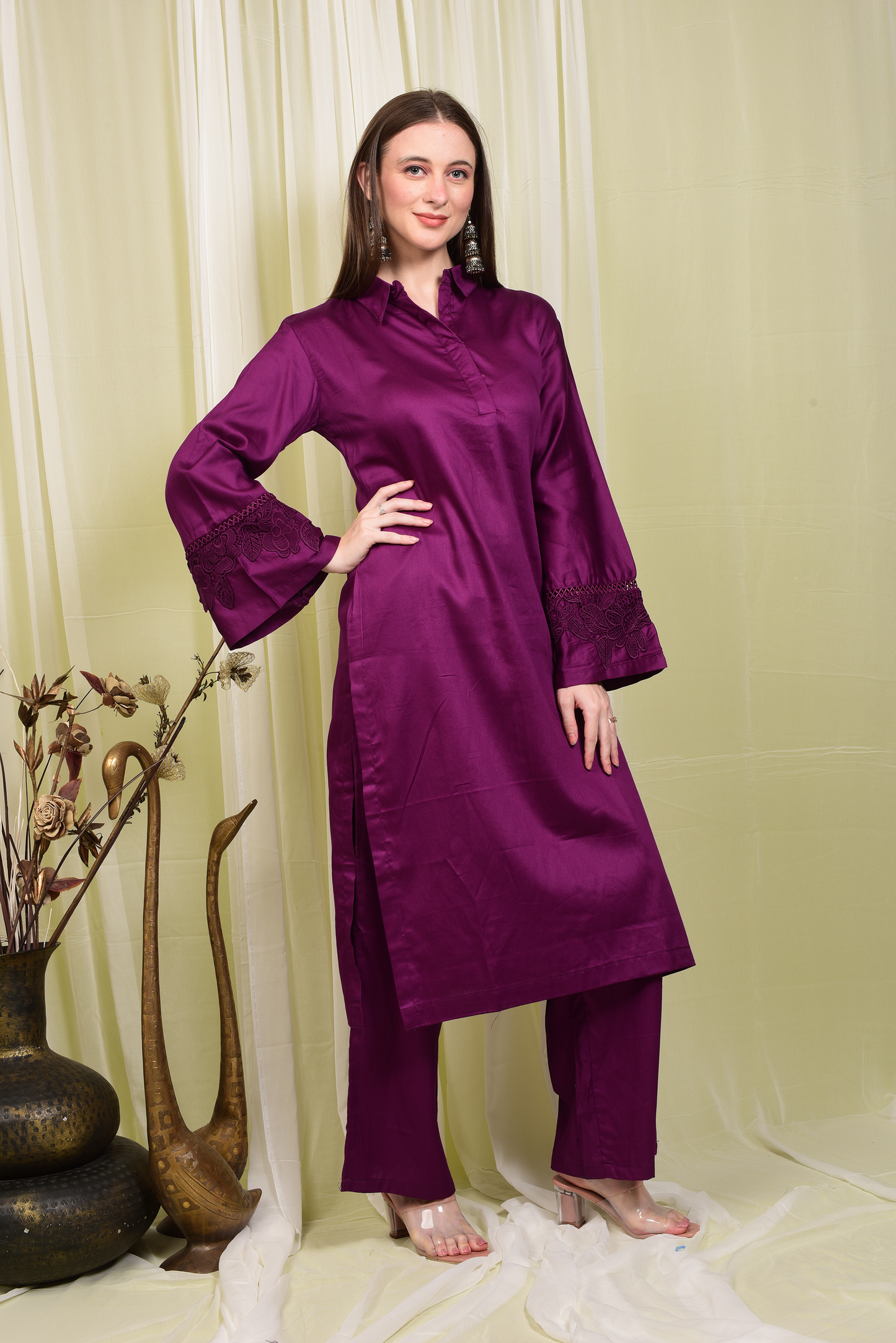 Purple Co-ord Set