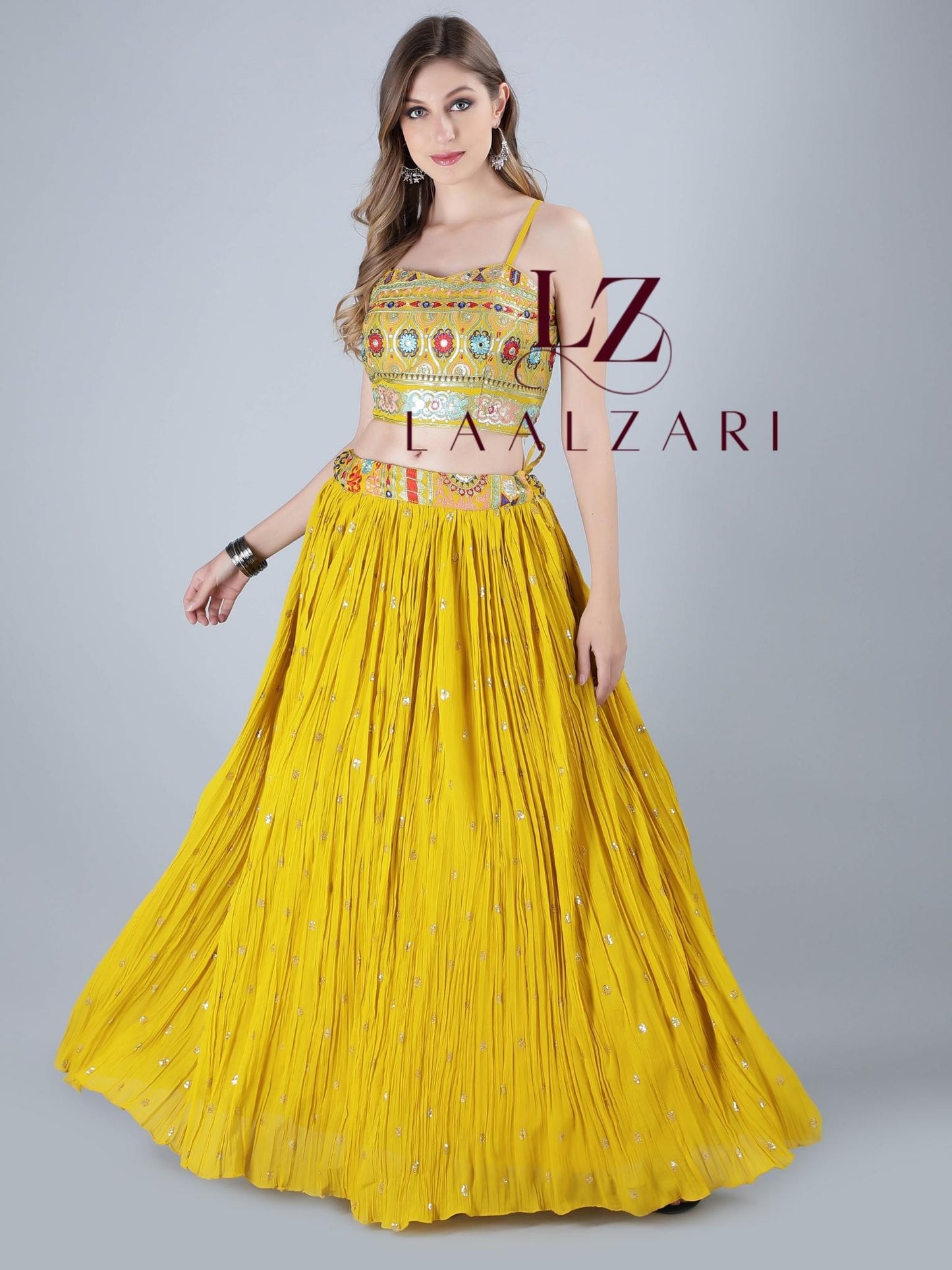 lehenga for haldi