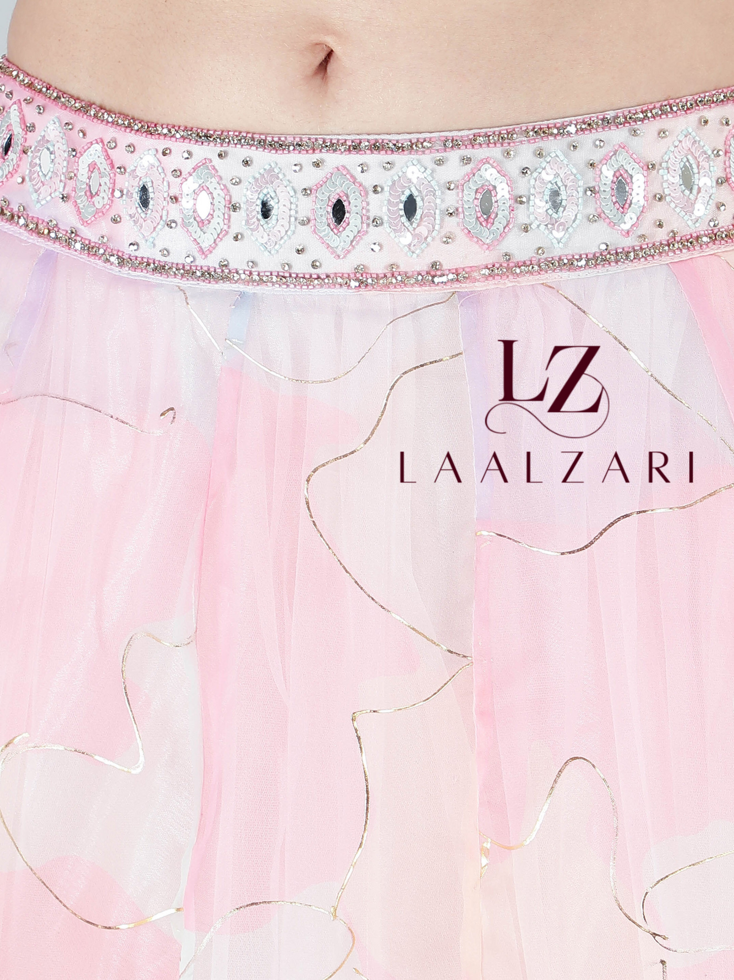 Pastel poems crop top skirt