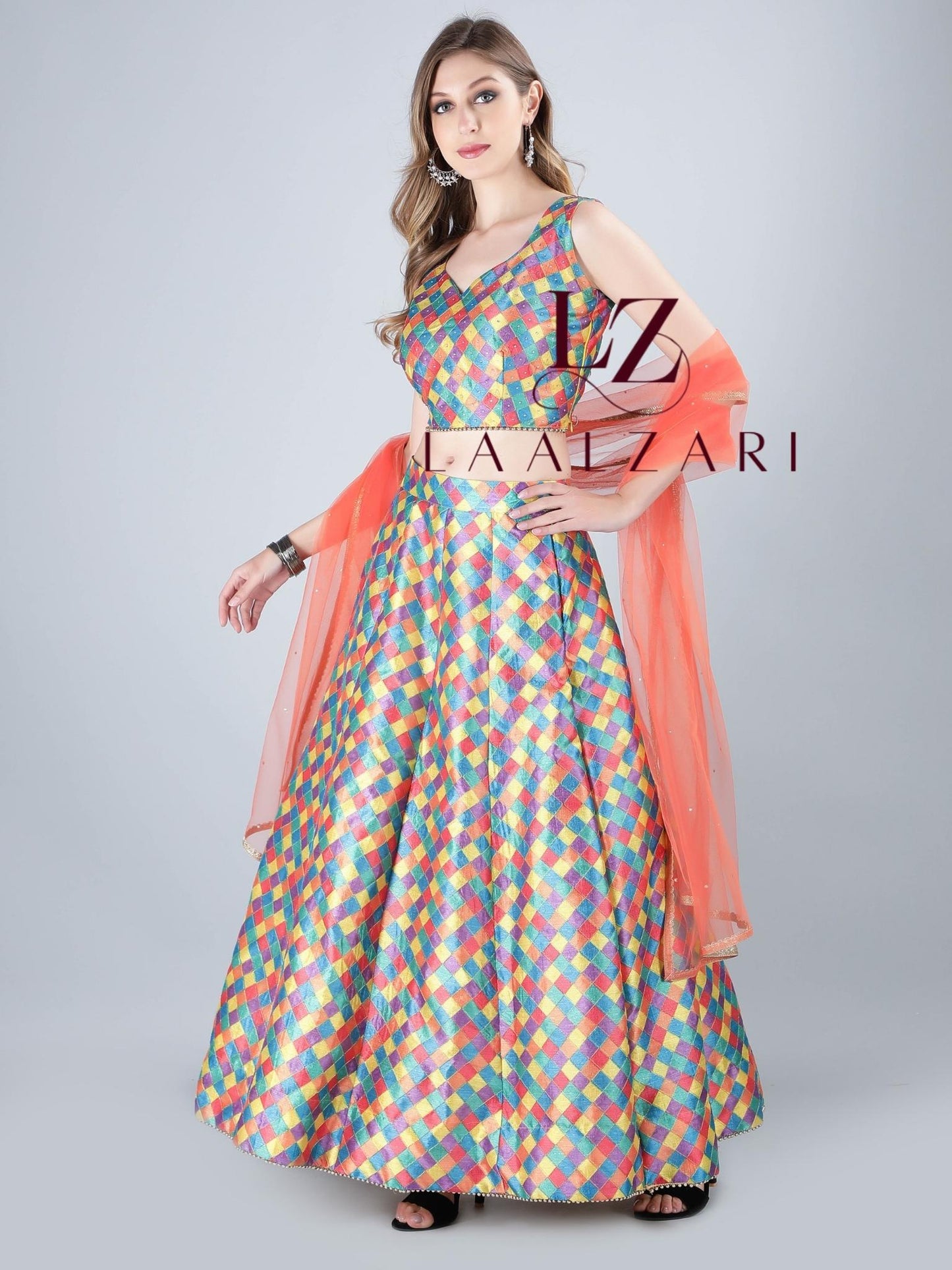 net dupatta