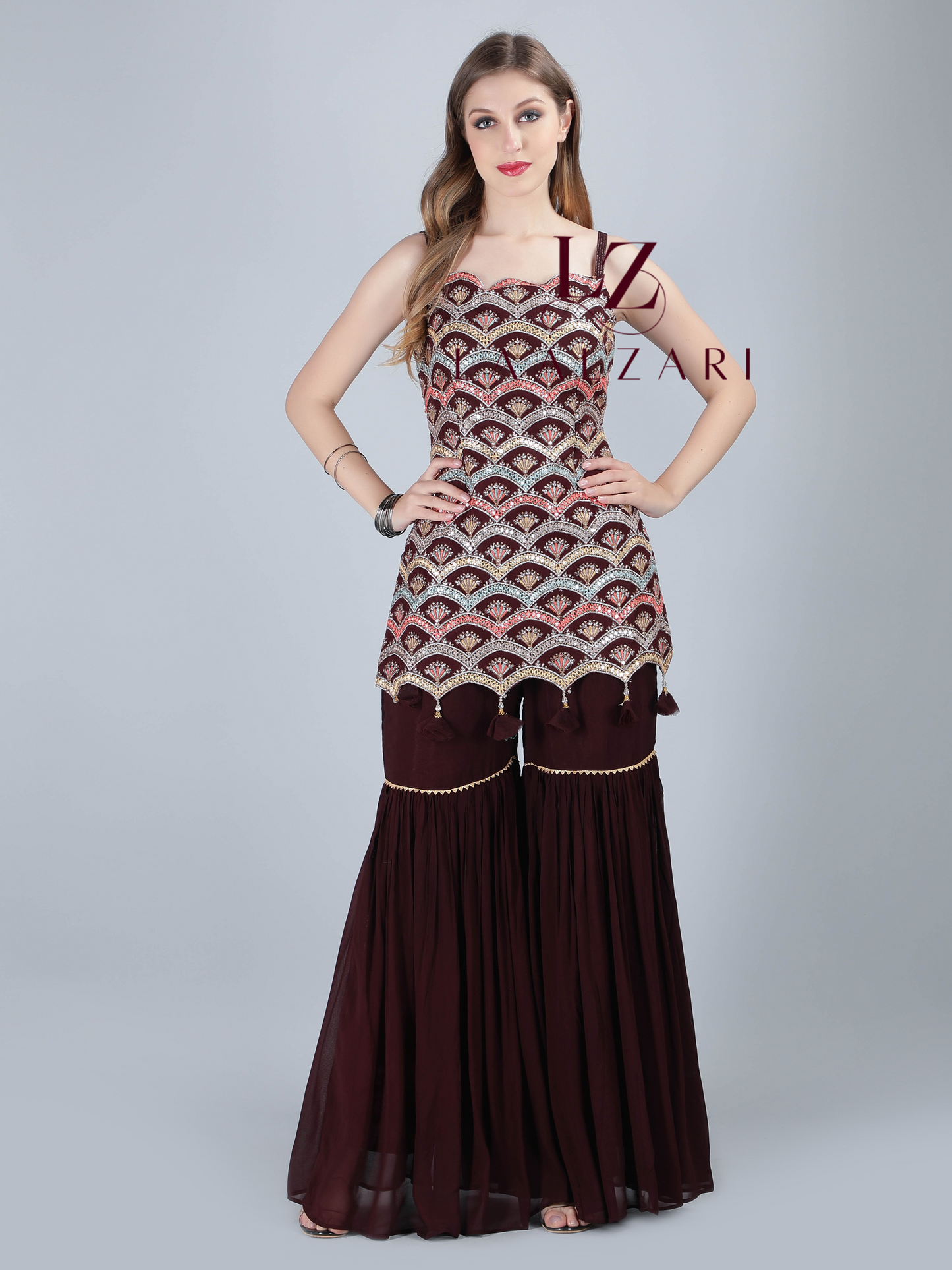 Mermaid sharara set