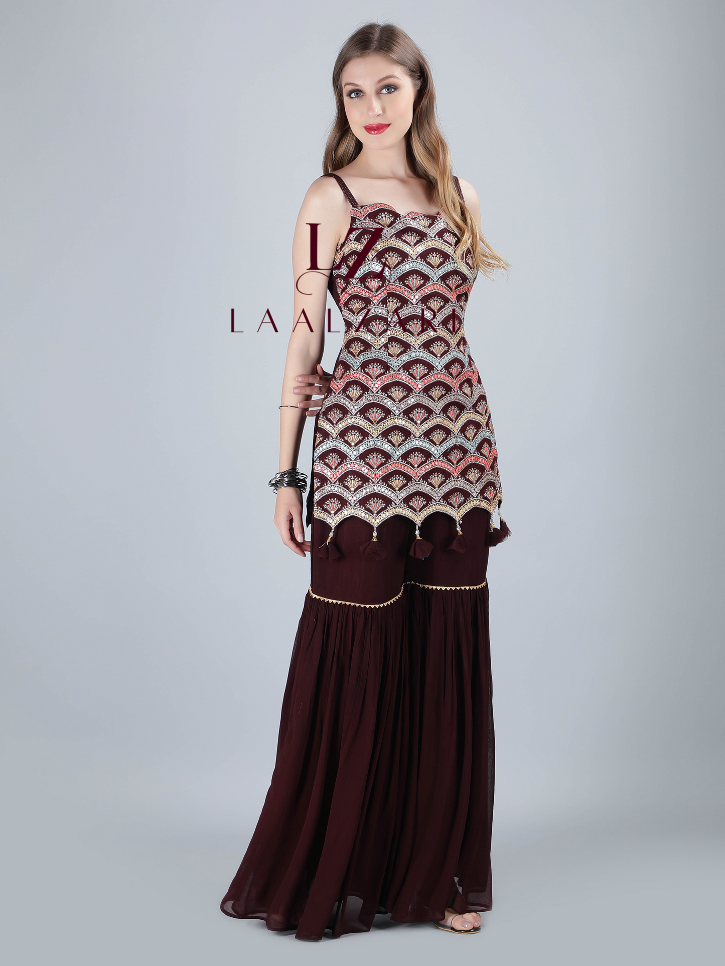 Mermaid sharara set