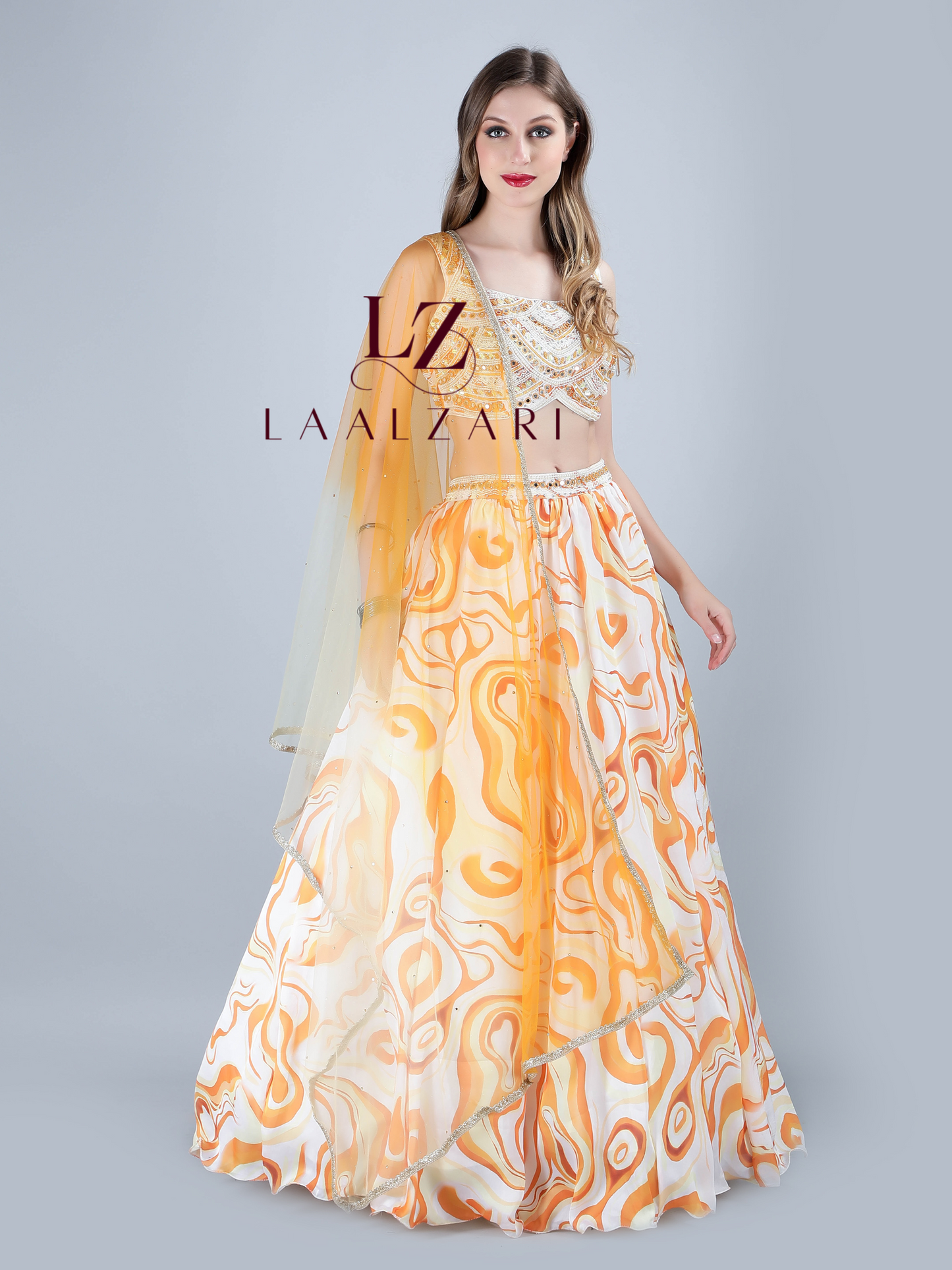 net dupatta