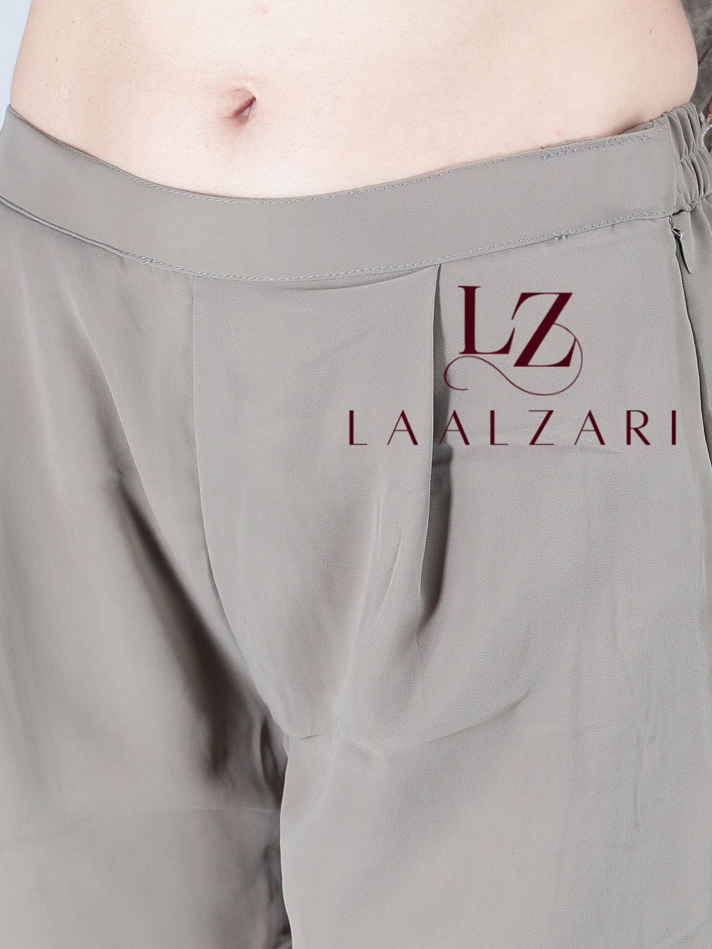 Classic Grey Kurti With Pants