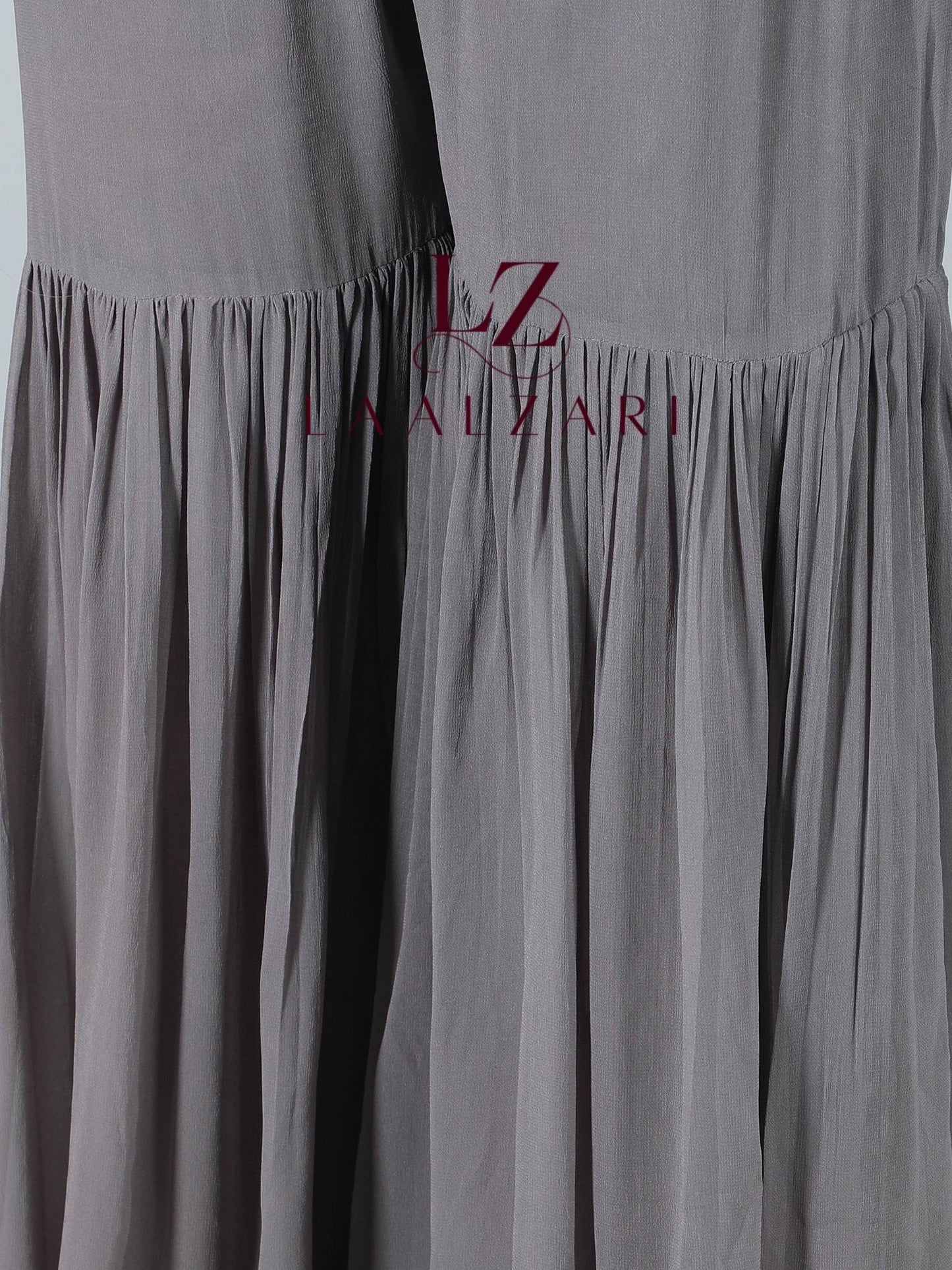 Grey Dust Sharara Set