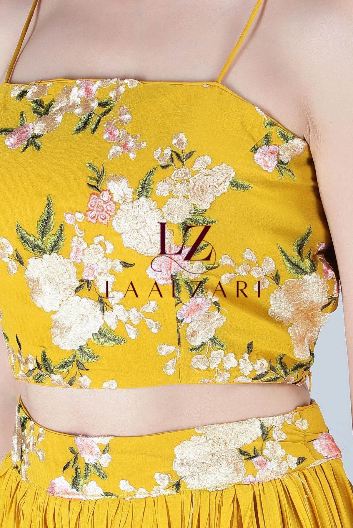 Embroided Crop Top