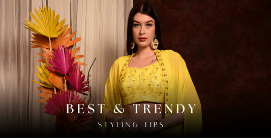 Master the Dhoti Skirt Crop Top with Shrug: Best & Trend Styling Tips and for Every Occasion