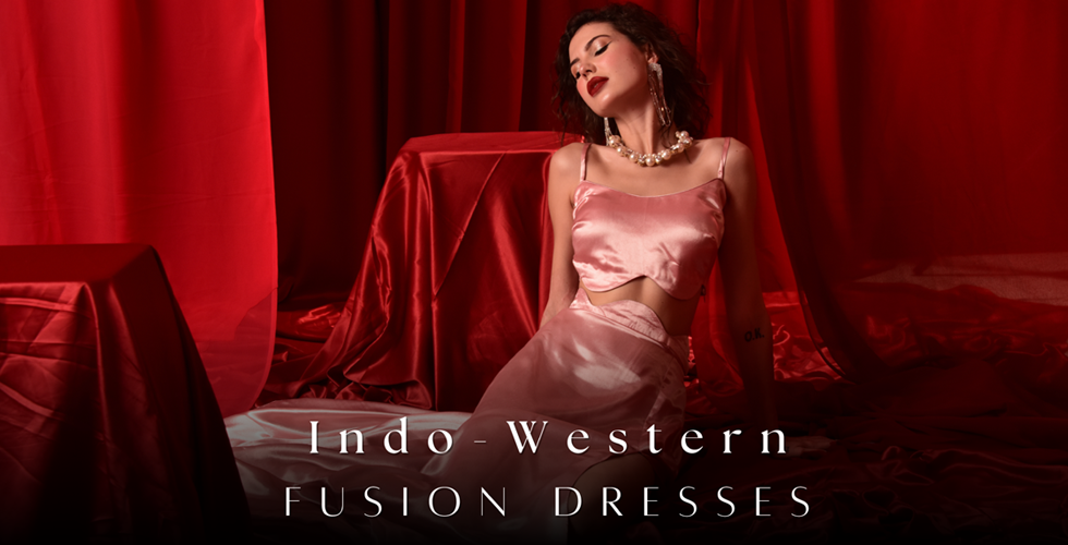 Indo-Western Fusion Dresses: The Key to Stylish and Versatile Dressing