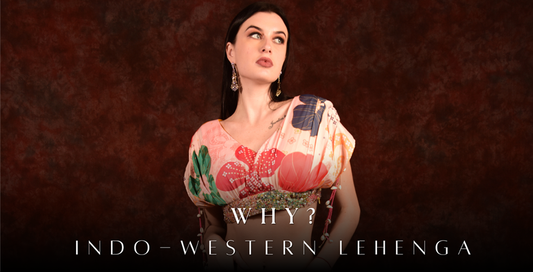 Why is Indo-Western Lehenga Better Than Plain Conventional Lehenga Choli?