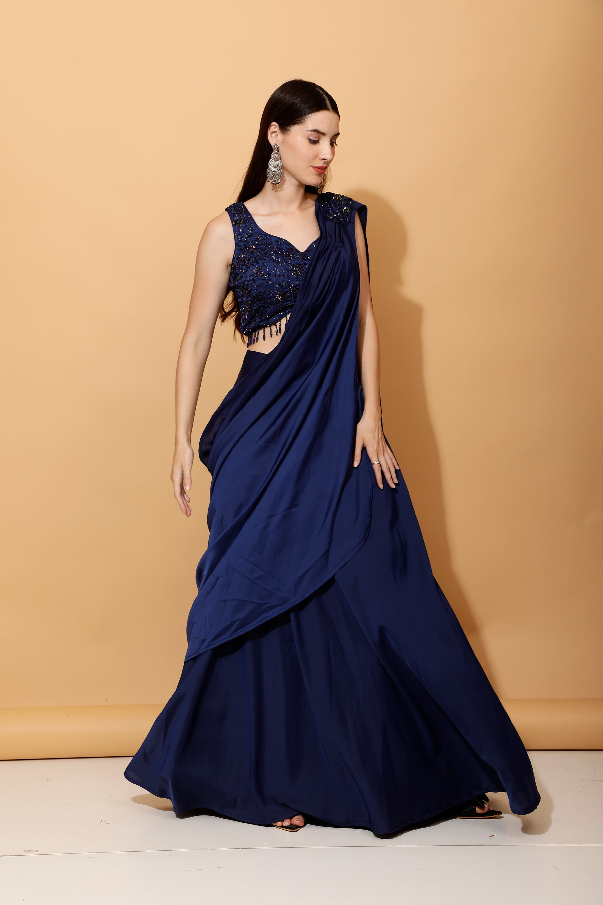 blue crop top dress Summer Of Me Crop Top and Maxi Skirt Two Piece Set - Light Blue, Large | Hazel and Olive