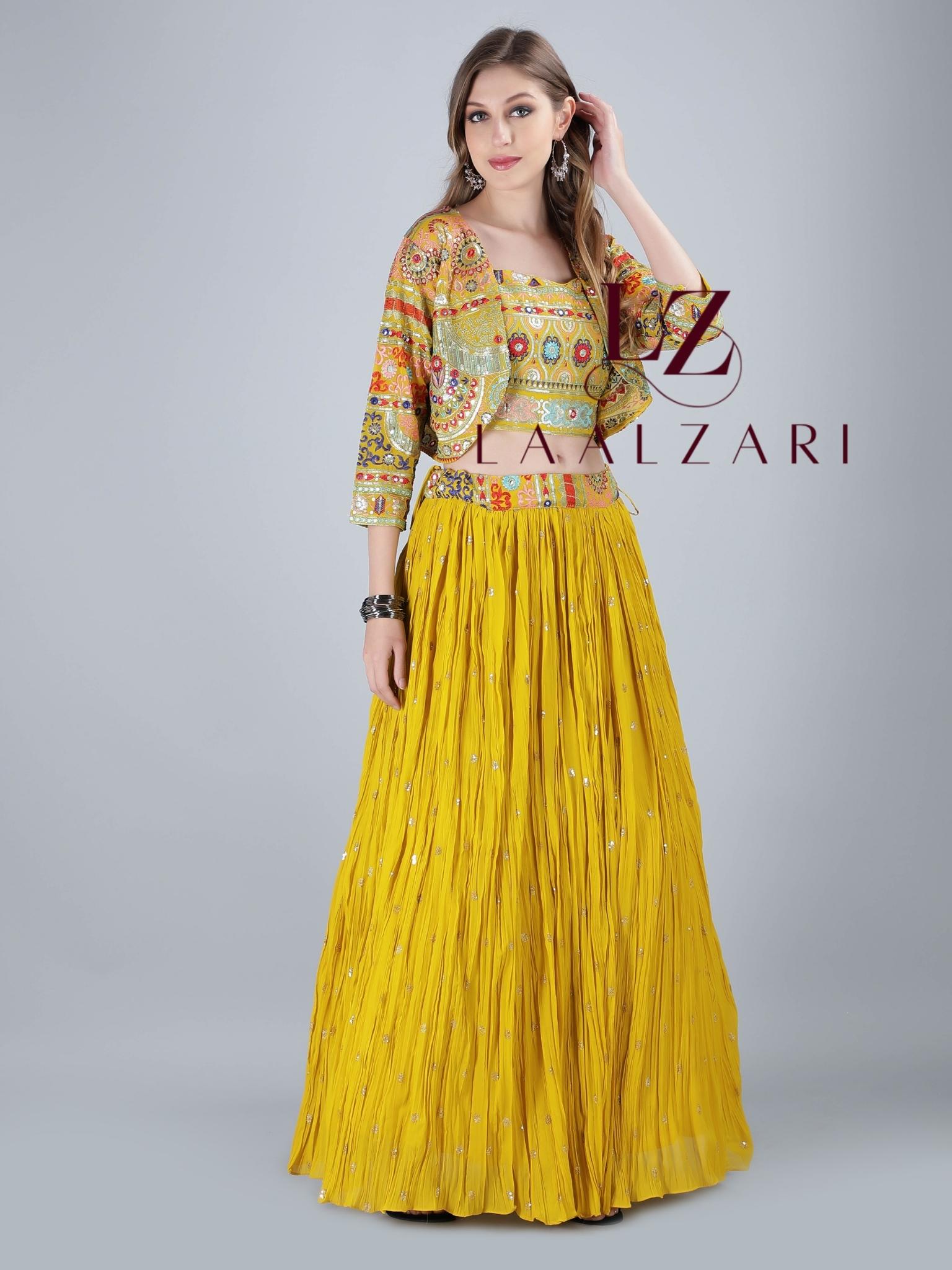 Lehenga with jacket